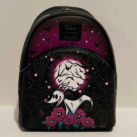Loungefly Handbags - Loungefly Disney NWT NBC Zero Moon Doodle Mini Backpack